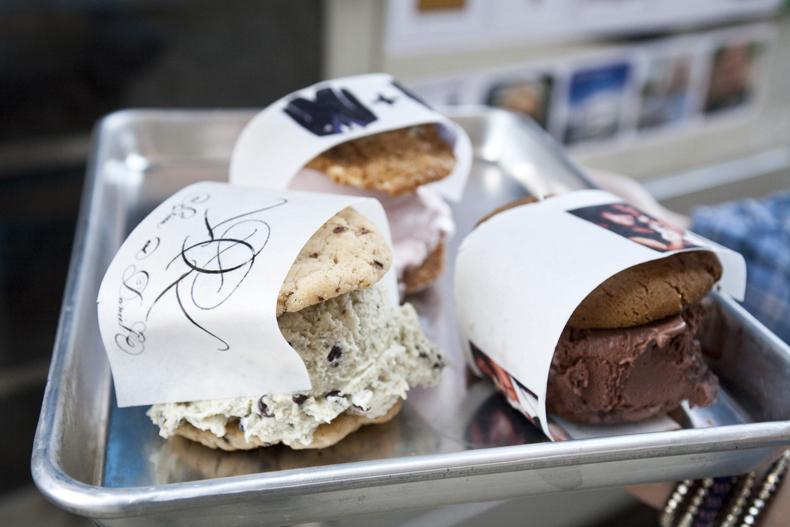 coolhaus, ice cream, truck, sandwich, natasha case, freya estrella, interview, imprint