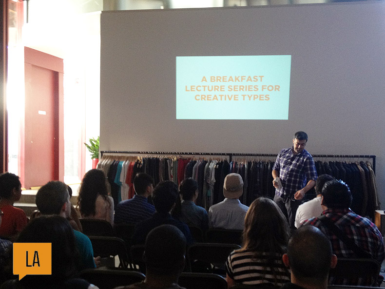 creative mornings, los angeles, swiss miss, breakfast lecture, jon setzen, 722figueroa