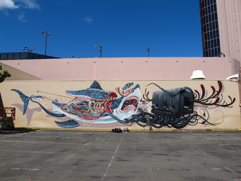 pow wow, hawaii, 2013, art, street, wall, honolulu, kaka'ako, artist, imprint,