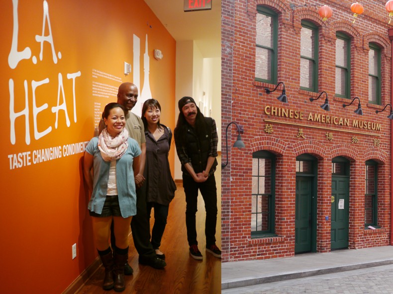 Trinh Mai, Michael Massenburg, Ching Ching Cheng, and Michael C. Hsiung at L.A. Heat: Taste Changing Condiments at CAM (March 11, 2014)